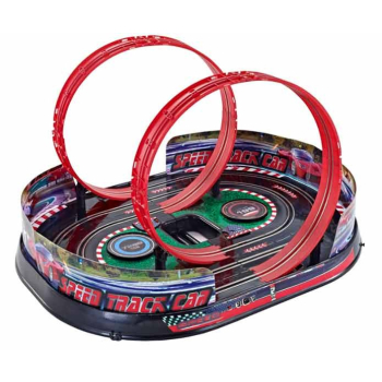 Składany tor wyścigowy Track Speed dla dzieci 6+ Sterowane autka + interaktywne efekty